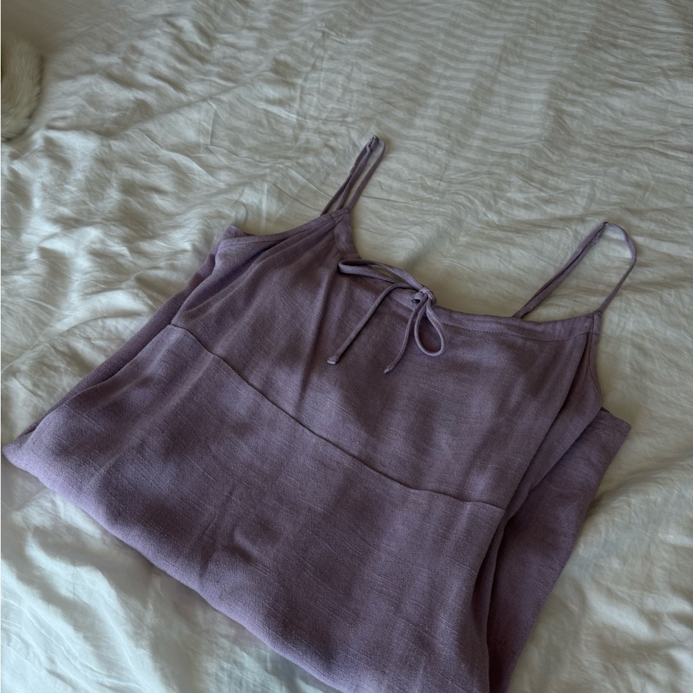 Kendall & Kylie Lavender Mini Dress